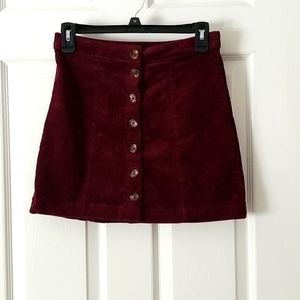 Forever 21 Woman's button down skirt